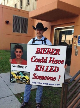 Justin Bieber could have killed someone comment