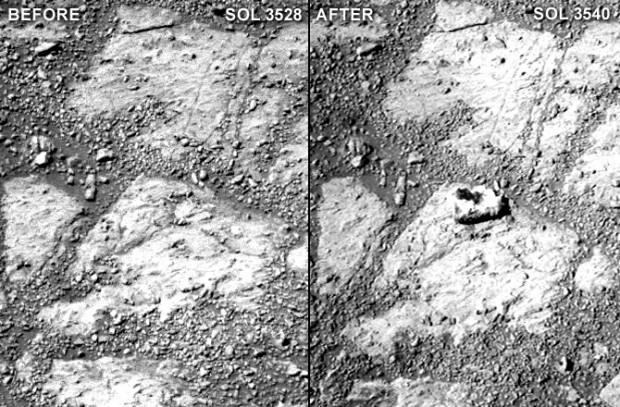 NASA Discovers Mysterious Rock on Mars 1 nasa