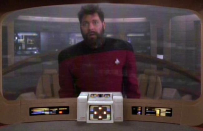 Airline passengers and Commander Riker trapped by polar vortex and time loop phenomenon