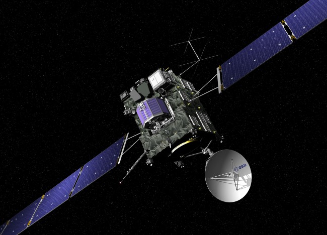 Rosetta Spacecraft Wakes From 31 Month Hibernation