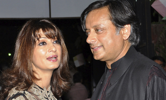 Sunanda Pushkar and Shashi Tharoor