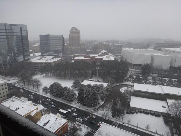 Atlanta Snowfall