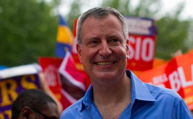 Mayor Bill de Blasio Promises to Bridge the Gap in New York