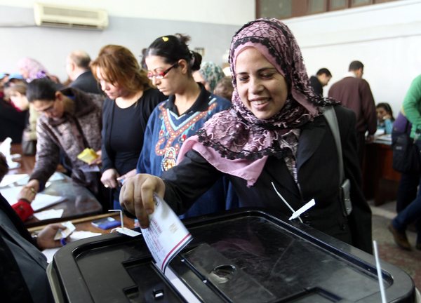 Egypt Votes for New Constitution Despite Muslim Brotherhood Protests Egypt Casts Votes