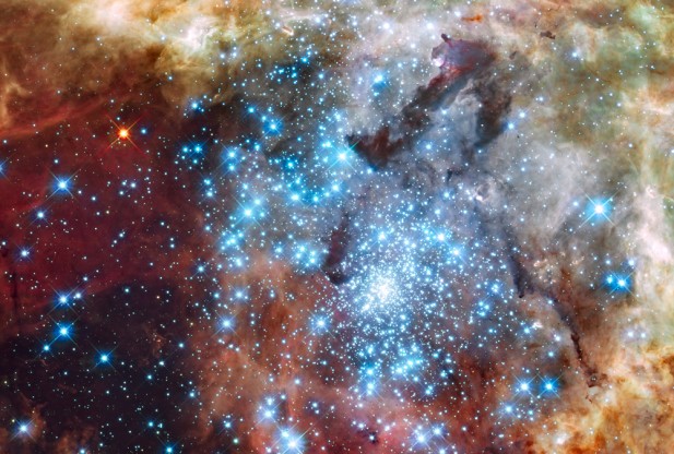 NASA Hubble Space Telescope Captures Birth of Stars in Tarantula Nebula