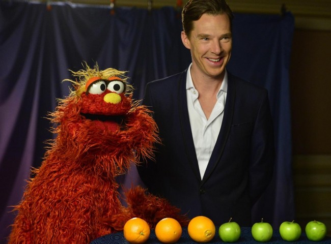 Benedict Cumberbatch Solved Apple Mystery on Sesame Street Cumberbatch