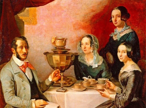 Sochi tea and samovars