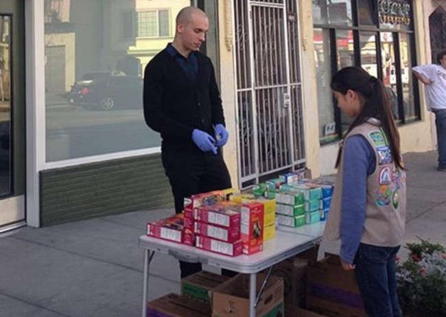 Girl Scout Uses Munchies to Make Serious Green