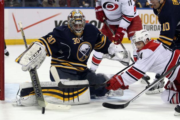 NHL Buffalo Sabres Ryan Miller Carolina Hurricanes