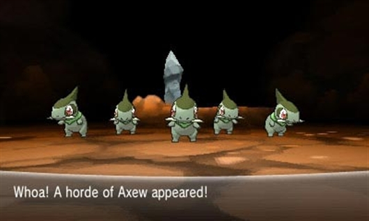 Horde battles for EV training and hidden ability in Pokemon X and Y