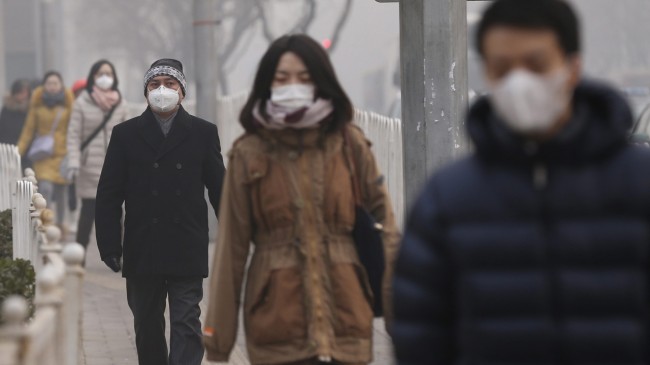 Beijing Air Pollution Hits Orange Alert Level