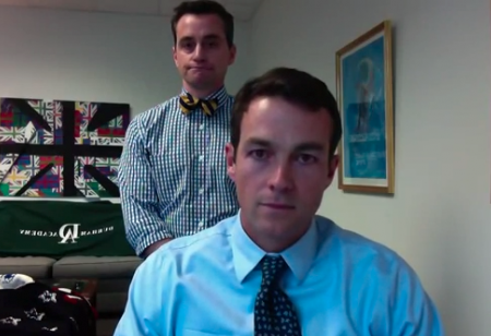 School Principals Competing for Viral Videos of School Closings (Video)