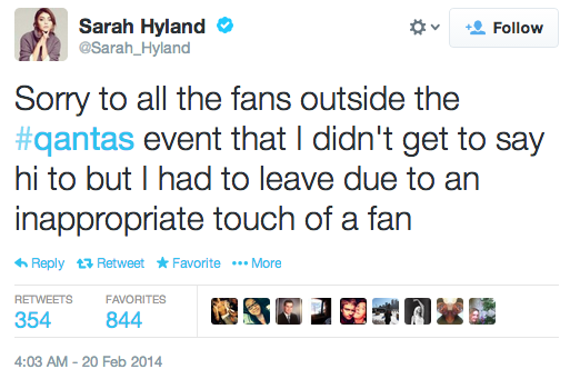 Sarah Hyland Sexual Assault Justice 2 Sarah Hyland