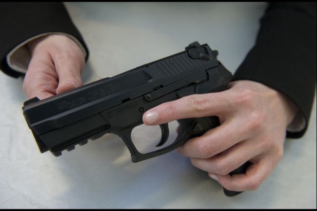 Suicide by Gun Demonstration suicide