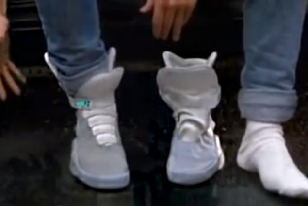 Back to the Future II Self-tightening Power Laces Coming in 2015 (Video)