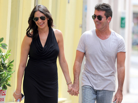 Simon Cowell and Lauren Silverman Have Valentine Day Baby 1 Simon Cowell and Lauren Silverman Have Valentine Day's Baby
