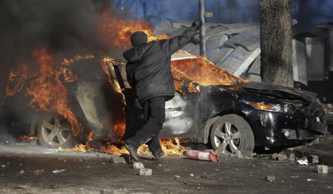 At Least 25 Dead in Ukraine as Opposition Is Blamed Ukraine, protests, 25 dead opposition