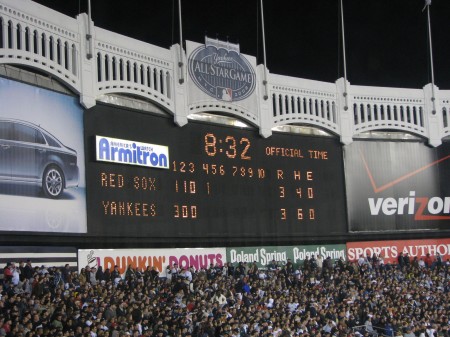 Boston Red Sox and New York Yankees Rivalry Tees off