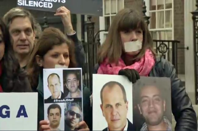 Al Jazeera Journalists Stand Trial in Egypt Al Jazeera