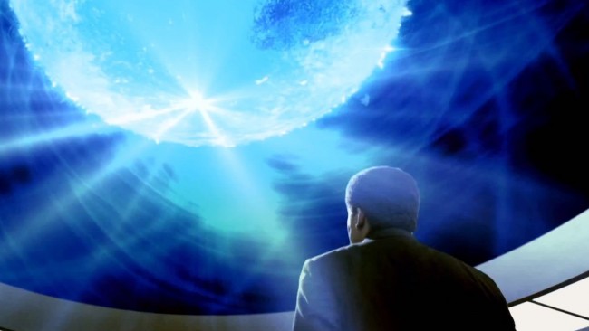 Cosmos Evolution Scene Purposely Cut