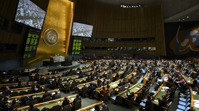 UN General Assembly Speaks on Crimea crimea