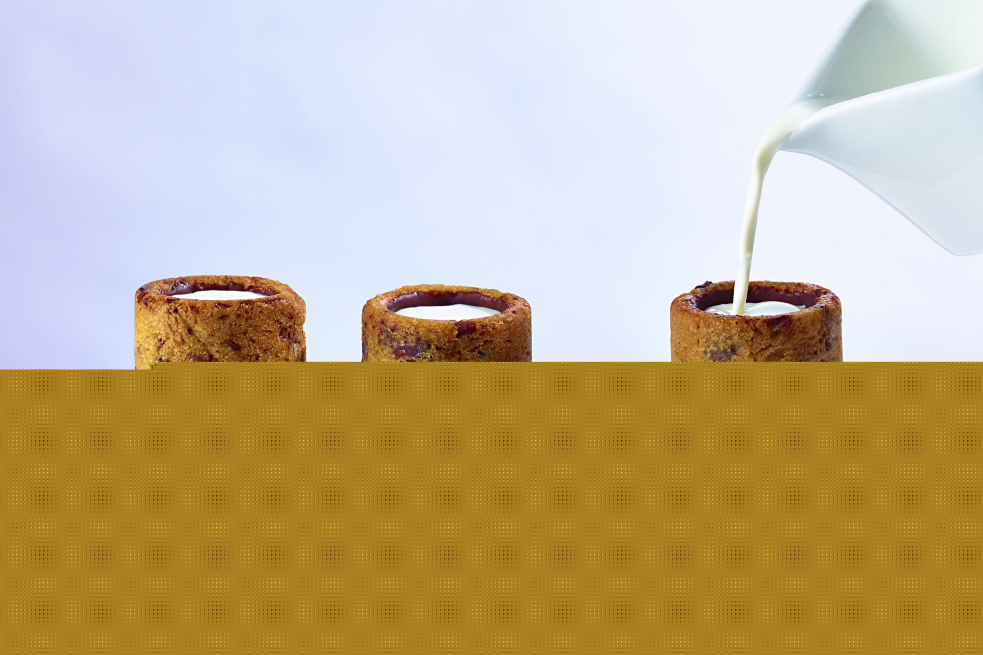 milk and cookie shots