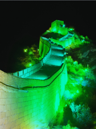 Whole World Goes Green for St Patrick’s Day  