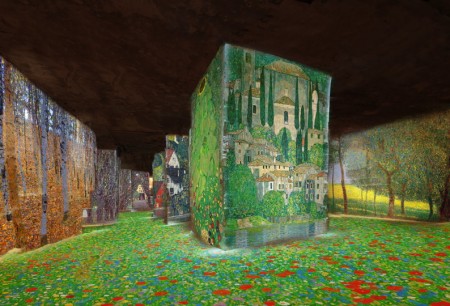 Gustav Klimt in the Carrières de Lumières 2 gustav klimt
