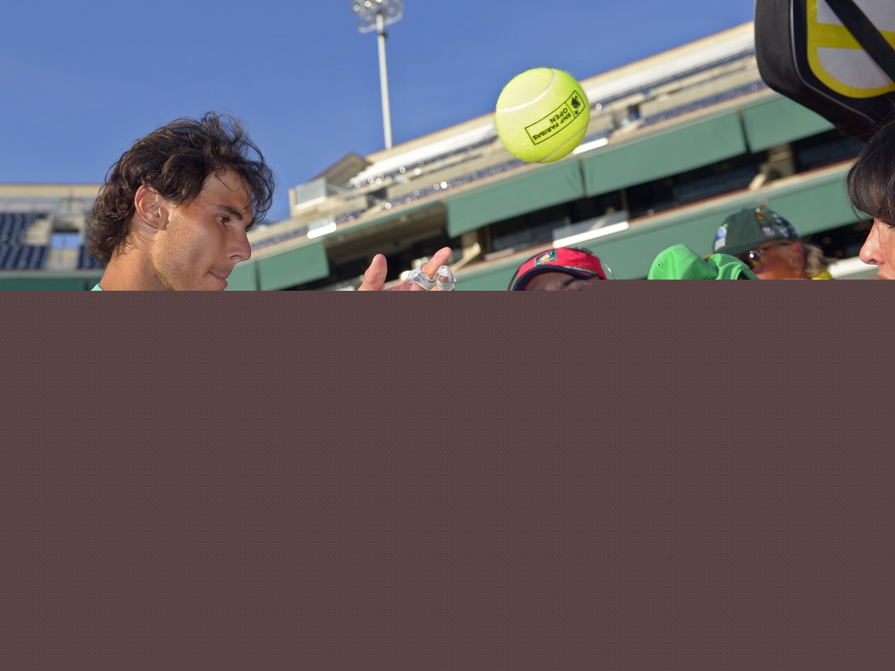 Rafael Nadal Captivates Indian Wells Crowd