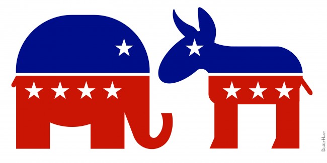 Republican and Democrat