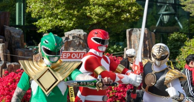 Experiencing Sakura Con 2014 on 420 Easter Weekend 2 Power Rangers at 420 Easter Weekend