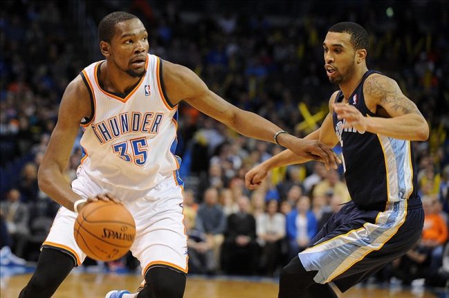 Thunder NBA Playoffs Grizzlies