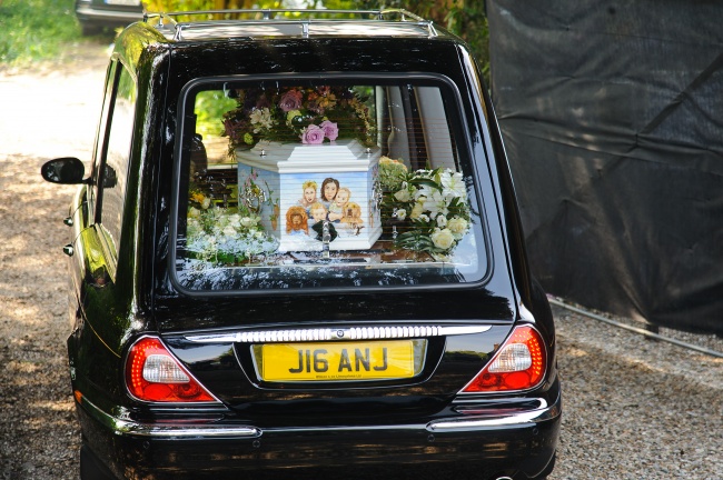 Peaches Geldof Funeral