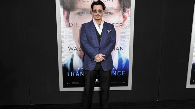 Johnny Depp Subpoenaed at Transcendance Premiere in Murder Case
