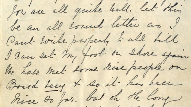 Titanic Letter Written on Day of Sinking Sells at Auction for $200,000 ...