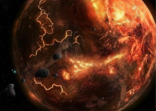 Ancient Asteroid Scorched, Boiled, and Shook the Earth asteroid