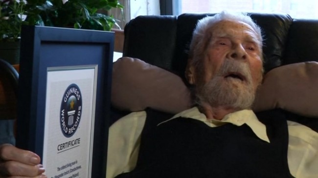 New York Man Is Oldest in the World 1 New York Man is Oldest in the World