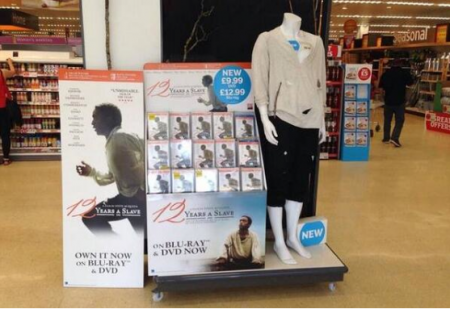 Supermarket in United Kingdom Uses Racist Display to Advertise McQueen Film?