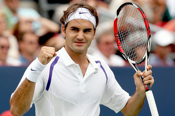 Roger Federer Doubles Up with Two Sets of Twins