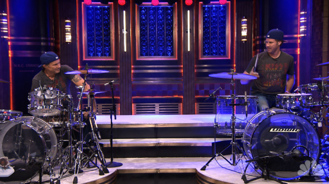 Will Ferrell Epic Drum Battle With Red Hot Chili Peppers Will Ferrell