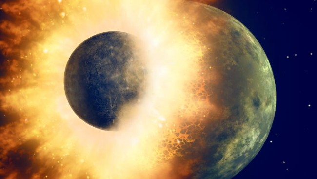 Moon Rocks Have Exposed Actual Evidence of Collision That Created the Moon?