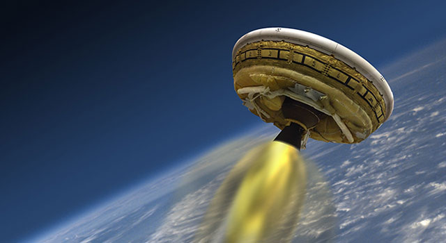 NASA Testing Flying Saucer nasa
