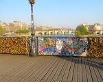 Pont des Arts Bridge Starting to Collapse