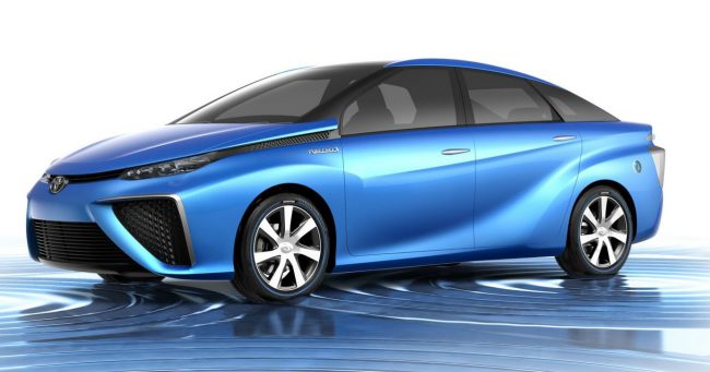 toyota hydrogen car