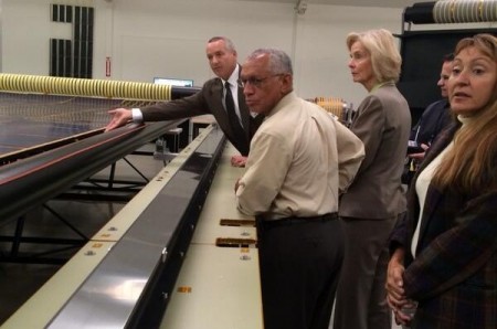 NASA Chief Bolden Keeping Tabs on Latest Solar Array Technology NASA
