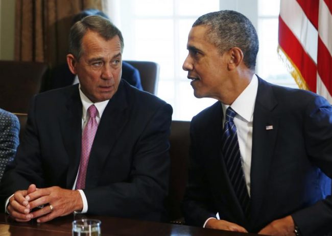 Boehner vs Obama in Constitutional Overreach Boehner