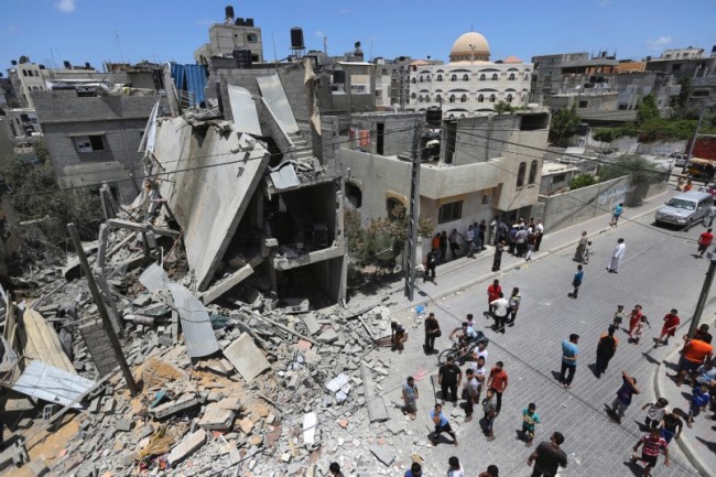 Gaza Strip Fighters Will Not Cease Campaign of Airstrikes Against Israel Gaza Strip