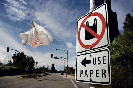 California Bans Use of Plastic Bags Statewide
