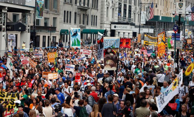 Half a Million People March in Cities Around the World to Combat Climate Change
