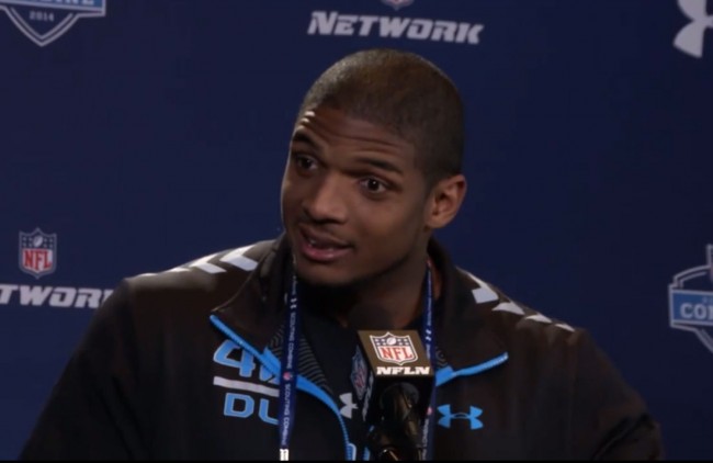 Michael Sam Finds Support Outside NFL michael sam